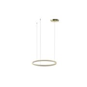 Lampa wisząca HALO PENDANT 150 CCT BK + REMOTE CONTROL złota Azzardo AZ5348