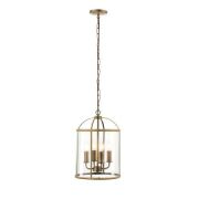 Lampa wisząca LAMBERTH mosiądz ENDON LIGHTING 69455  