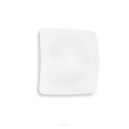 Plafon Celine PL4 Ideal Lux  044293  emaliowana metalowa podstawa klosz z matowego szkła
