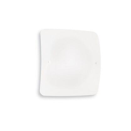 Plafon Celine PL4 Ideal Lux  044293  emaliowana metalowa podstawa klosz z matowego szkła