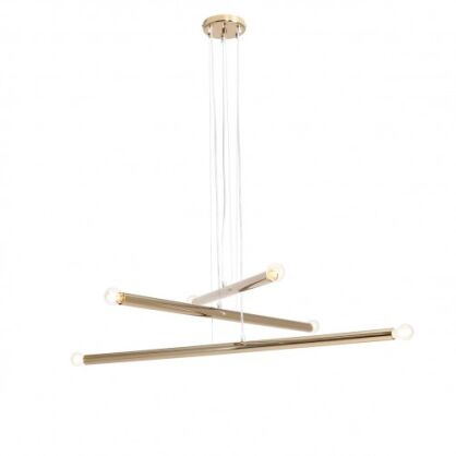 Lampa wisząca TUBO 6 GOLD 3 metrowe tuby ALDEX 1072K30  