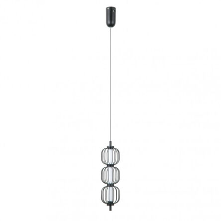 Lampa wisząca Pedro PND-34405-3V-BK Italux