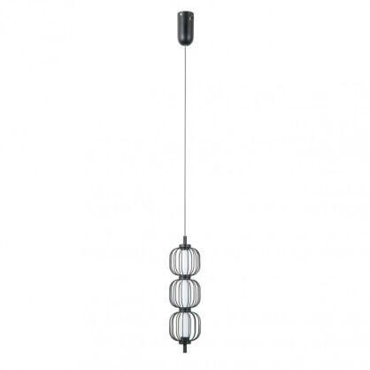 Lampa wisząca Pedro PND-34405-3V-BK Italux