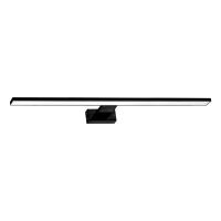 Kinkiet SHINE BLACK 15 W LED Milagro ML6336 80 cm długości czarny