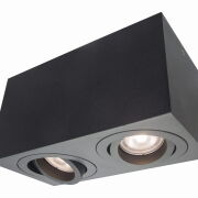 Lyon 2 oprawa natynkowa czarna Light Prestige   LP-5881/2SM BK
