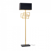 Lampa podłogowa Luxury PT1 201122 NOWOCZESNY IP20 METAL Ideal Lux złota oprawa nowoczesna