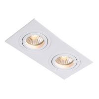 Metis 2 podtynkowa biała Light Prestige  GU10 METAL  P-2780/2RS WH