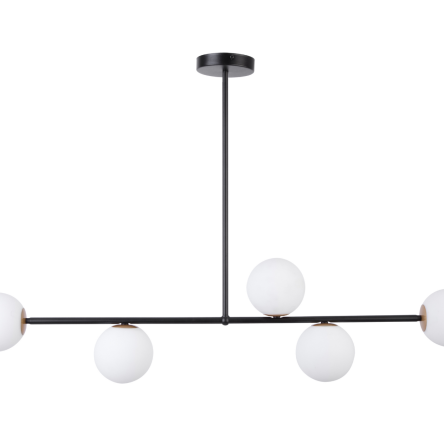 Lampa wisząca GAMA 33186 SIGMA CZARNO-BIAŁA