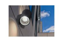 Lampa zewnetrzna JOE WALL 1  AZ3317 kinkiet IP54 czarna tuba wykonana z metalu i szkła - 2