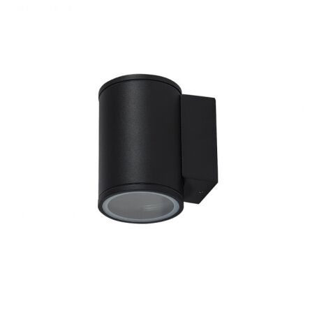 Lampa zewnetrzna JOE WALL 1  AZ3317 kinkiet IP54 czarna tuba wykonana z metalu i szkła