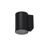 Lampa zewnetrzna JOE WALL 1  AZ3317 kinkiet IP54 czarna tuba wykonana z metalu i szkła