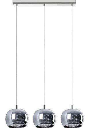 LAMPA WISZĄCA ZUMA LINE CRYSTAL PENDANT P0076-03N-B5FZ KRYSZTAŁKI NOWOCZESNA NASTROJOWA SZKLANY KLOSZ 