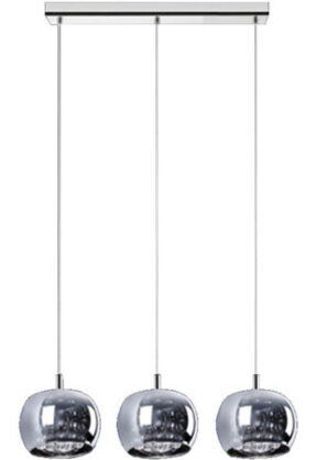LAMPA WISZĄCA ZUMA LINE CRYSTAL PENDANT P0076-03N-B5FZ KRYSZTAŁKI NOWOCZESNA NASTROJOWA SZKLANY KLOSZ 