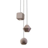 Lampa wisząca GEOMETRIC III 9695 Nowodvorski Betonowa