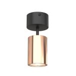 Reflektor spot Kika Mobile Nero / Rose Gold Orlicki Design czarny + różowe złoto regulowany - 4