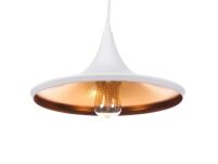 Lampa wisząca Chink AZ1342 biało/złota elegancka - 4