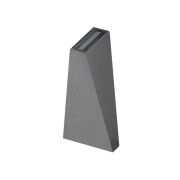 Lampa ścienna/kinkiet ZITA XL AZ2201 IP54 jasno/szara LED 6W geometryczny kształt
