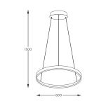 2023201-GD60 BRENO LAMPA WISZĄCA ZŁOTA ZUMALINE - 3