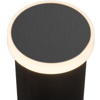 Oprawa schodowa ALF ROUND 3000K AZ4463 Azzardo czarna IP65