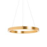 Lampa wisząca CARLO PL200910-500-GD Zuma Line Szczotkowany złoty pierścień 50 cm - 2