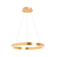 Lampa wisząca CARLO PL200910-500-GD Zuma Line Szczotkowany złoty pierścień 50 cm