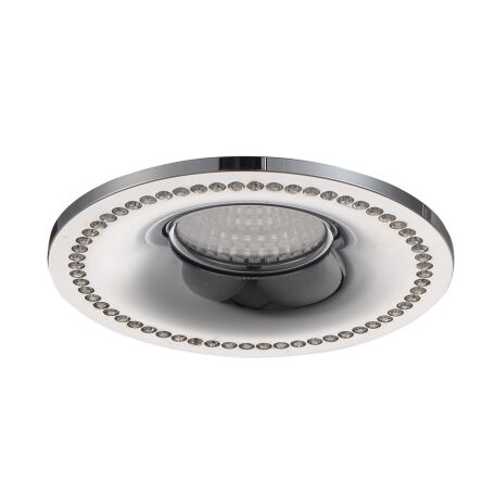 Lampa sufitowa wpuszczana nowoczesna CHROM Simon  ROUND Azzardo NC1767RCH, AZ1614