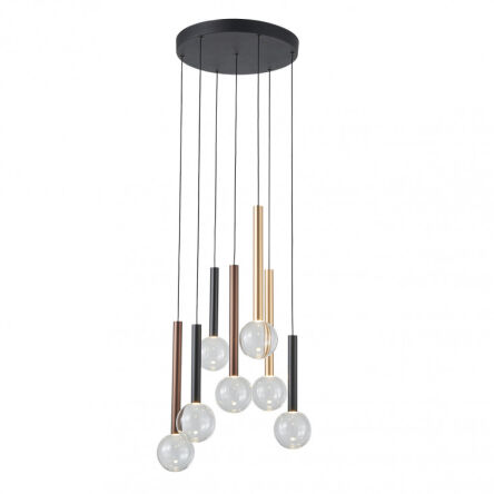 Lampa wisząca Alinos PND-24019-7A-BK Italux