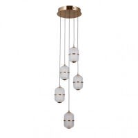 Lampa wisząca Alani PND-34375-5-HBR Italux