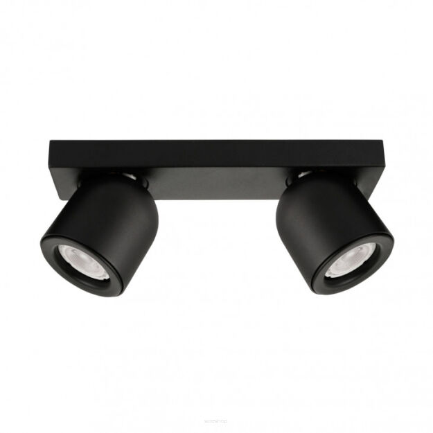 Reflektor NUORA SPL-2855-2B-BL Italux Nowoczesny podwójny czarny