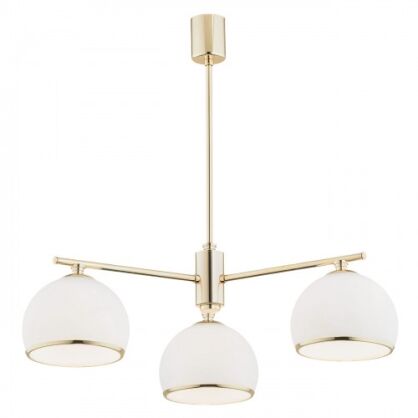 Lampa wisząca żyrandol MARBELLA 1488 Argon 2x E27 złoty biały