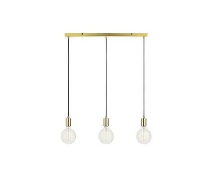 Lampa wisząca Sky 106335 Markslojd mosiądz minimalistyczna trzy zwisy listwa