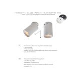 TLS006-WH TORE LAMPA SUFITOWA BIAŁA/WHITE ZUMALINE - 3