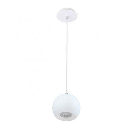 Lampa wisząca Rodrigo FH5951BJ-150 WH Italux ma kolor biały okrągły klosz nowoczesny