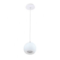 Lampa wisząca Rodrigo FH5951BJ-150 WH Italux ma kolor biały okrągły klosz nowoczesny