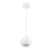 Lampa wisząca Rodrigo FH5951BJ-150 WH Italux ma kolor biały okrągły klosz nowoczesny