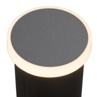 Oprawa schodowa ALF ROUND 3000K AZ4464 szara IP65