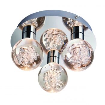Lampa sufitowa VERSA chrom 3lt ENDON LIGHTING 76364  