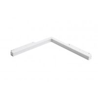 Oprawa narożna SAGA 30 TRACK MAGNETIC CORNER B 24W MILKY 120 AZZARDO 3000/4000K BIAŁA