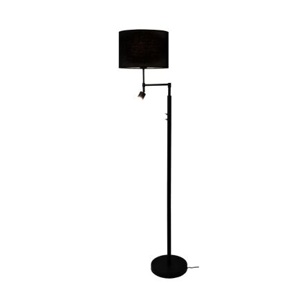Lampa podłogowa COMBA P18358A-1F Zuma Line LED + E27 czarna 