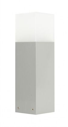 Słupek ogrodowy CUBE CB-330 AL Szary 33 cm IP44