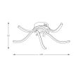 20023-5CCH FOCUS LAMPA SUFITOWA CHROM ZUMALINE - 3