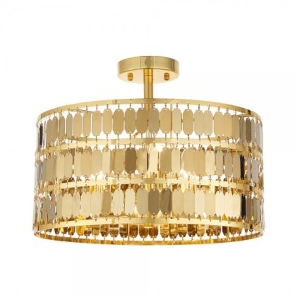 Lampa sufitowa ELDORA złota ENDON LIGHTING 81964  