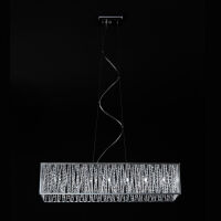 Lampa wisząca Vanessa P0282-07L-F4QL Italux Elegancka z kryształkami