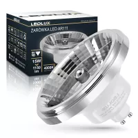 Żarówka LED GU10 ES111 AR111 15W = 140W 1150lm 45 stopni 3000K biała ciepła