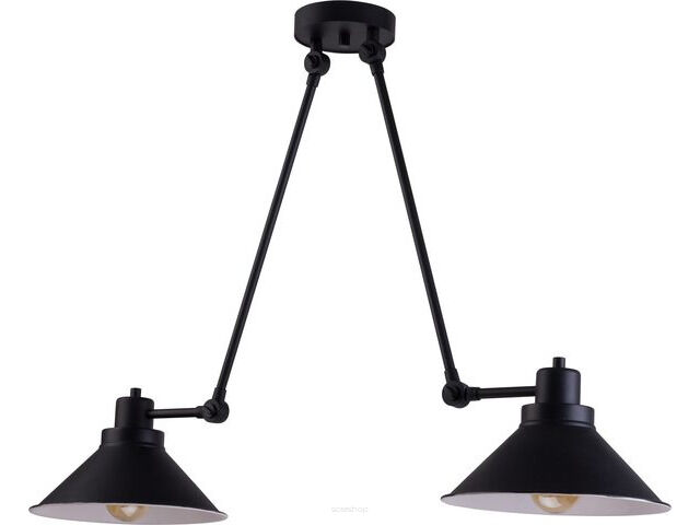Lampa wisząca TECHNO czarna Nowodvorski 9143  