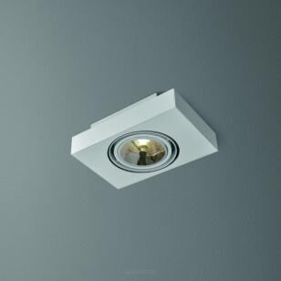 Lampa sufitowa natynkowa Sleek 111x1 Distance prostokąt AQForm