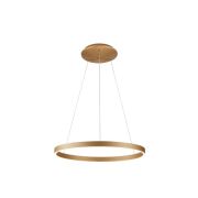 Lampa wisząca ANDREA 100 3000K DIMM (25W+65W) BK złota Azzardo AZ5103