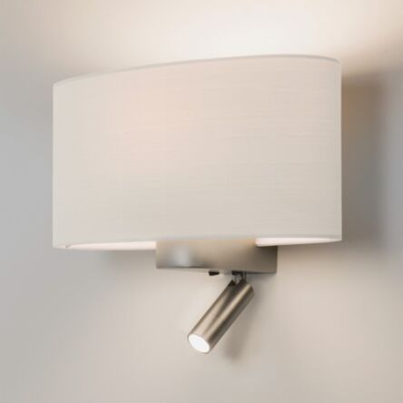 Podstawa kinkietu do czytania Napoli Reader - Astro 7580 matowy nikiel E27 +led 1185003