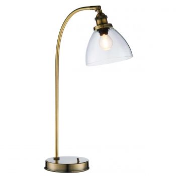 Lampa stołowa HANSEN antyczny mosiądz ENDON LIGHTING 77859  