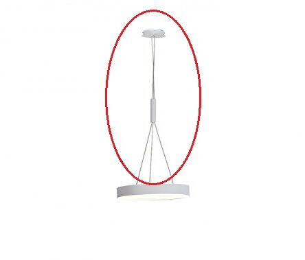 MONZA PENDANT ACCESORIES AZ3453  Baza do zawieszenia  Białą